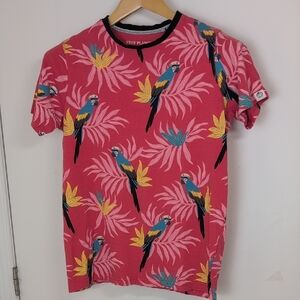 FREE PLANET TROPICAL T SHIRT SIZE X SMALL
